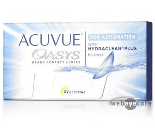 Acuvue Oasys for Astigmatism 6 Pack lenses