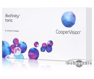 Biofinity Toric 6 Pack lenses