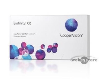 Biofinity XR 6 Pack lenses